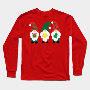 Christmas Gnome Family II Long Sleeve T-Shirt